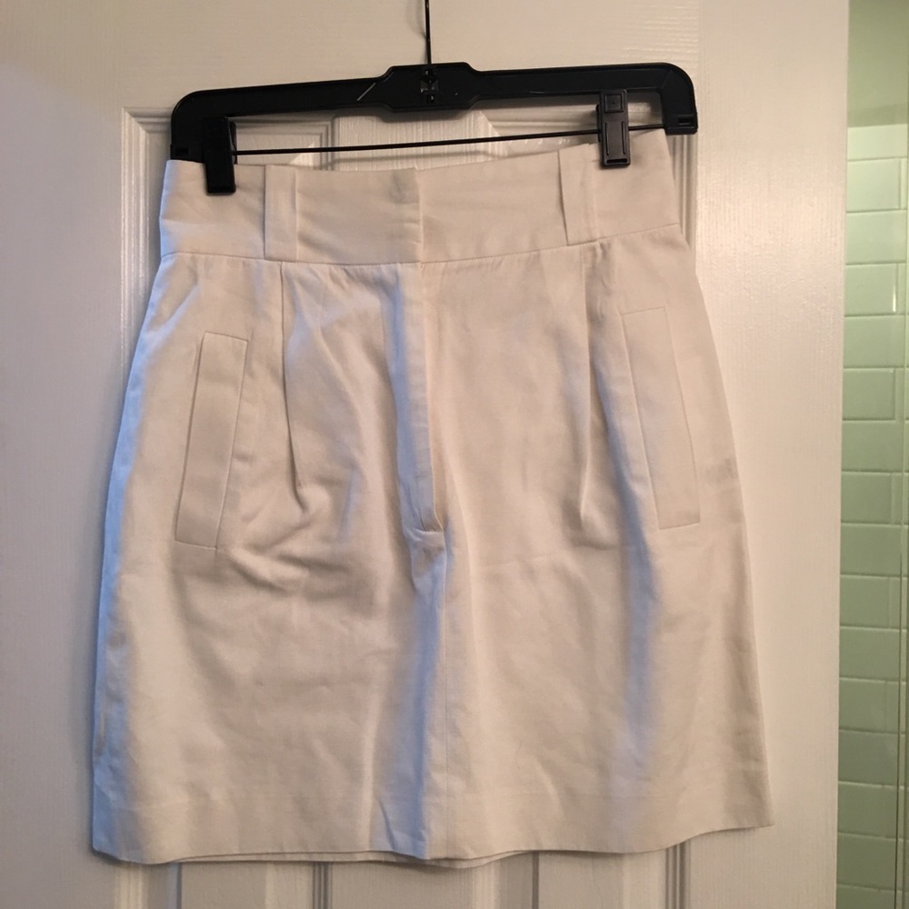 French connection white skirt